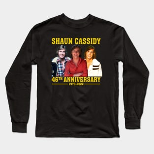 Shaun Cassidy 46th Anniversary 1976 2022 Movie Long Sleeve T-Shirt
